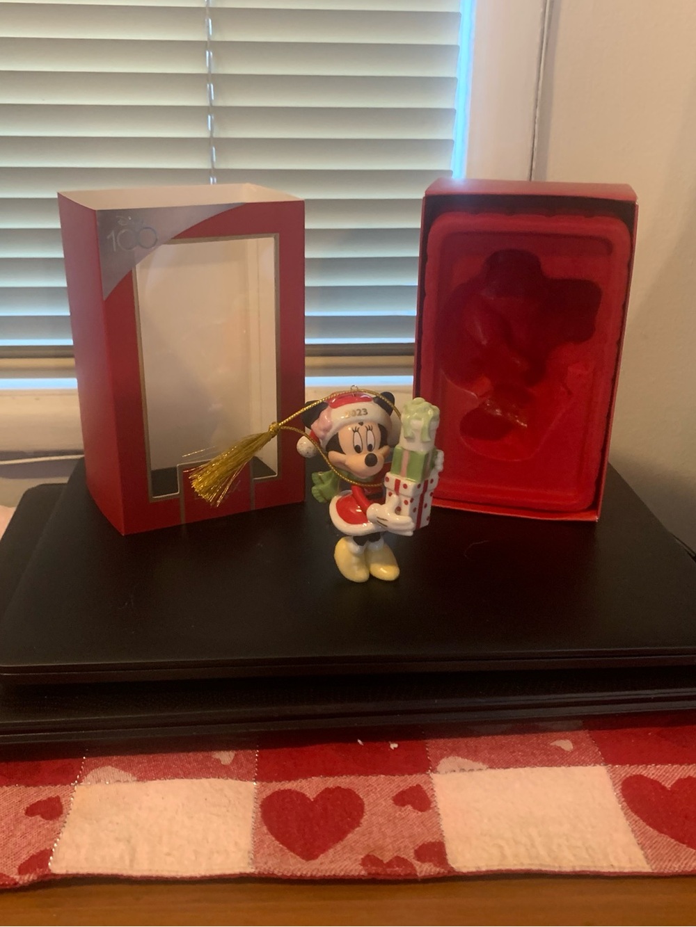 Disney Showcase Collection- Minnie Mouse Holiday Ornament by Lenox